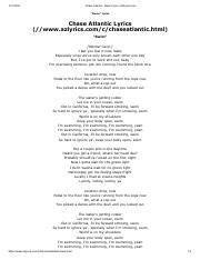 swim lyrics|swim chase atlantic lyrics.